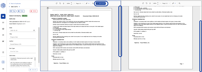 Duplicates Lock Scroll